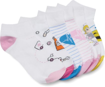 Assorted Nurse Mates Medical Mix 6-Pack Socks